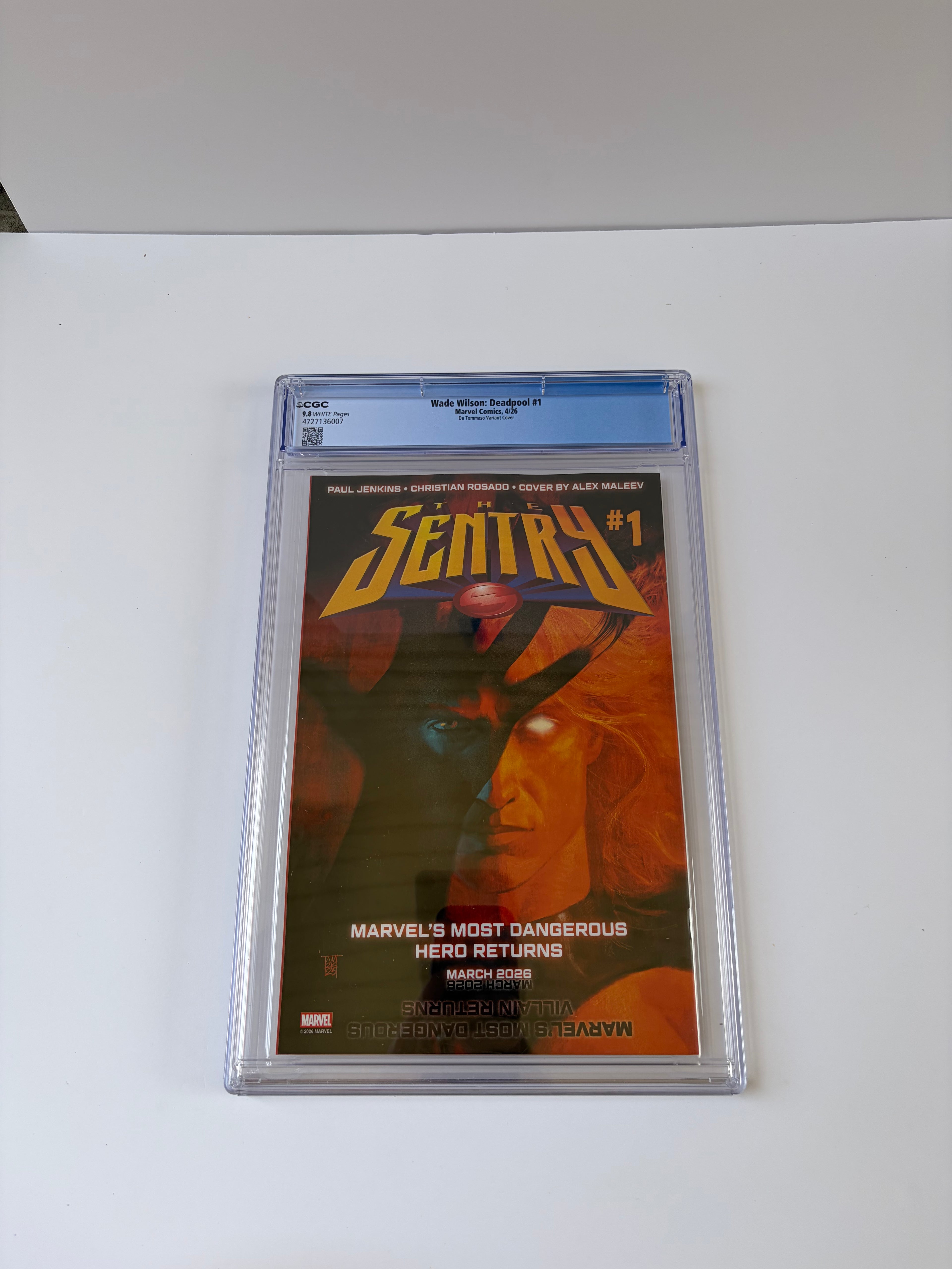 Wade Wilson: Deadpool #1 CGC 9.8 Timeless Variant Cover