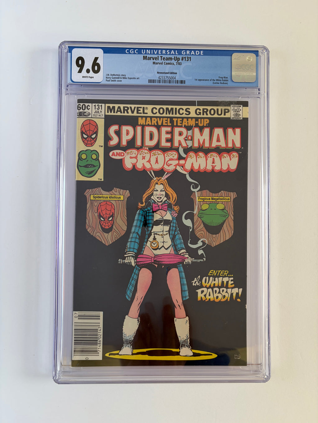 Spider-Man and Frogman #131 CGC 9.6