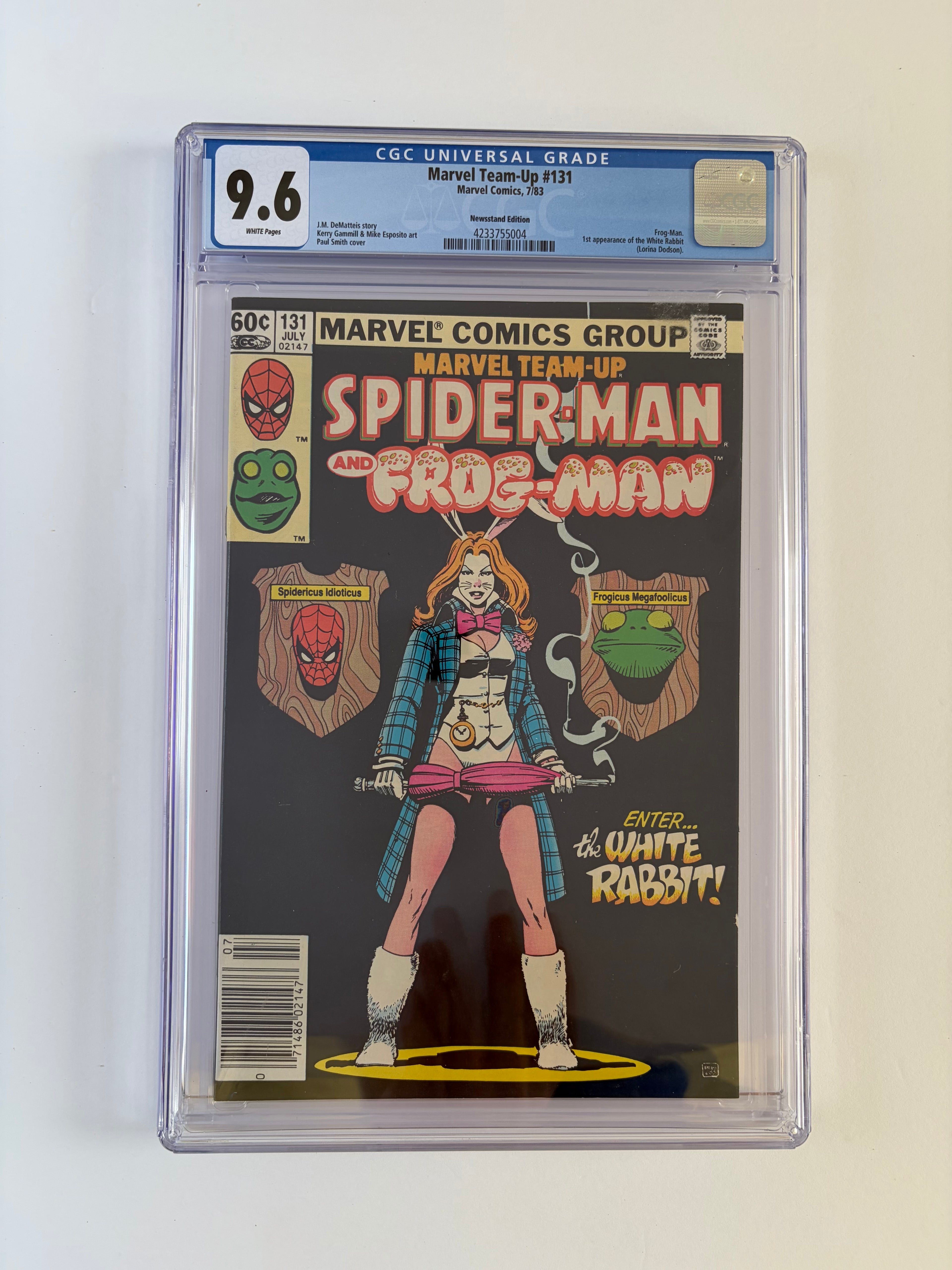Spider-Man and Frogman #131 CGC 9.6
