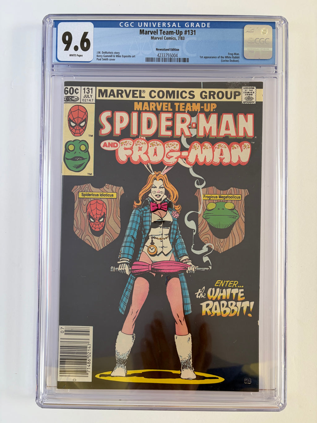Spider-Man and Frogman #131 CGC 9.6