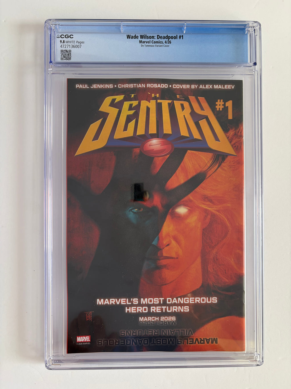 Wade Wilson: Deadpool #1 CGC 9.8 Timeless Variant Cover