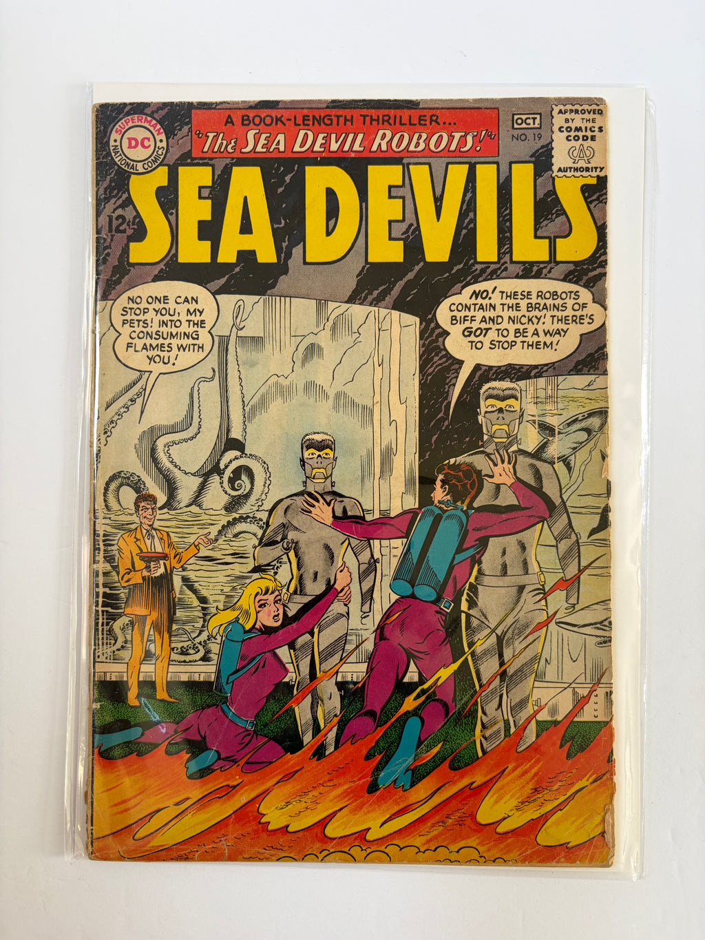 DC Comics Sea Devils Lot | 5 Books | Silver Age