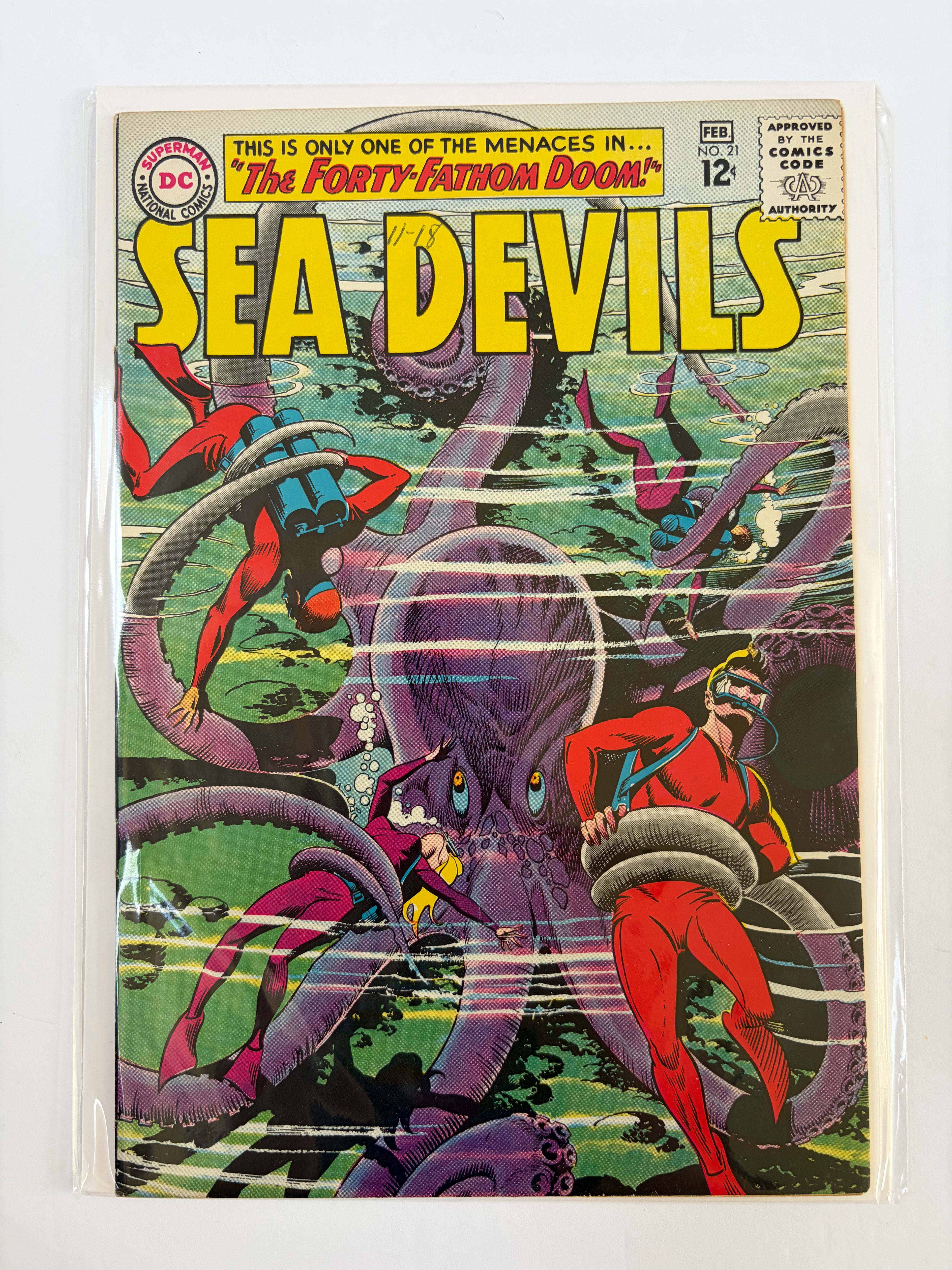 DC Comics Sea Devils Lot | 5 Books | Silver Age
