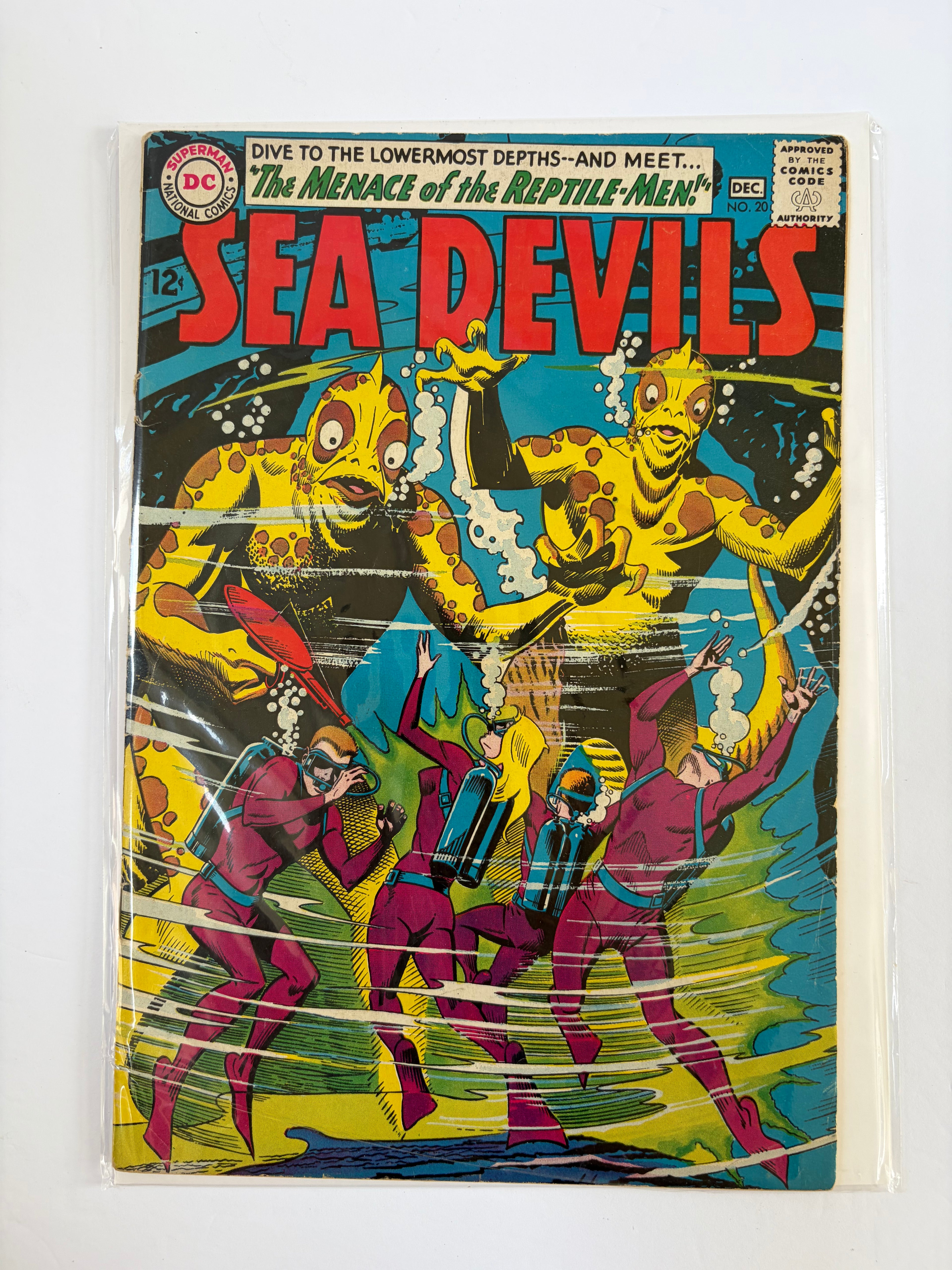 DC Comics Sea Devils Lot | 5 Books | Silver Age