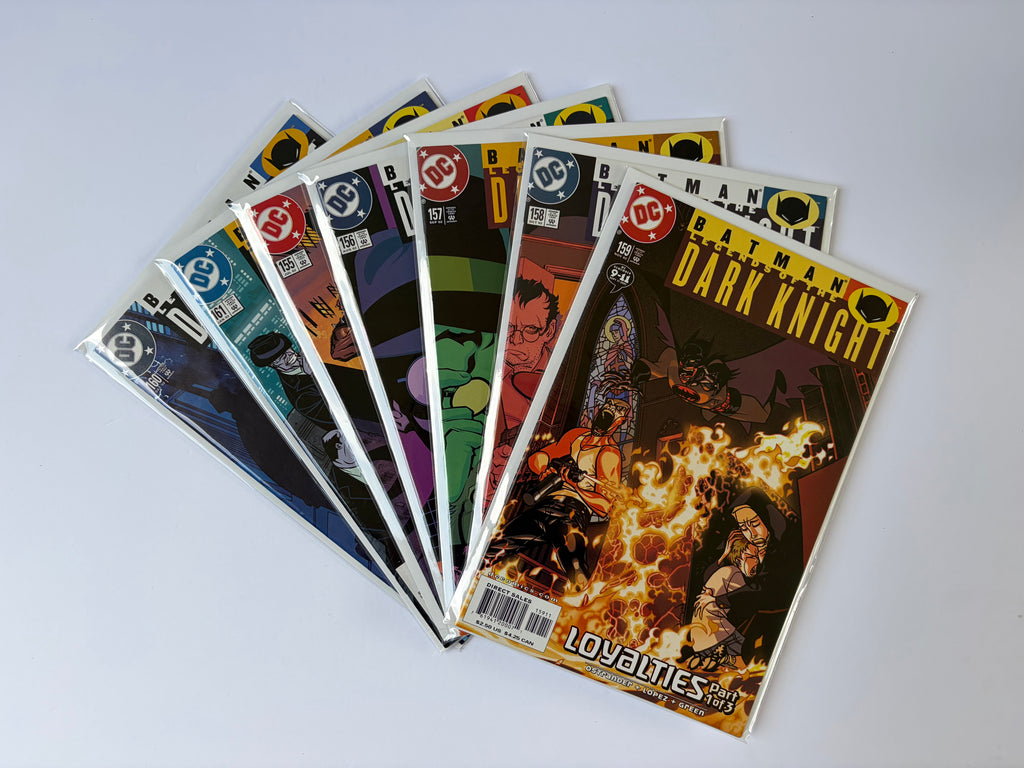DC Comics Batman: Legends of the Dark Knight | Issues #155-161 | 7 Books
