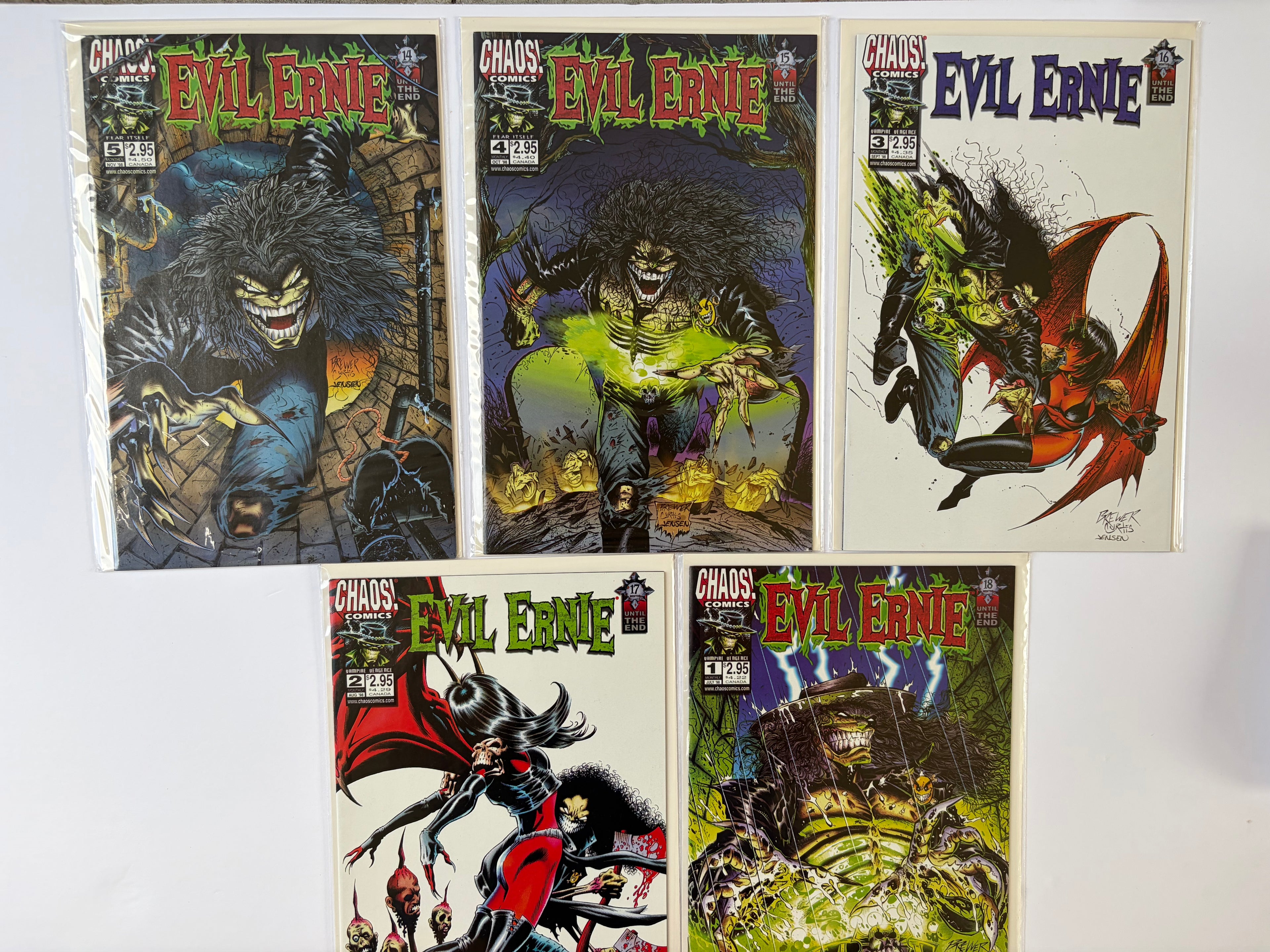 Chaos! Comics Evil Ernie: Until the End | Complete Run #1-5