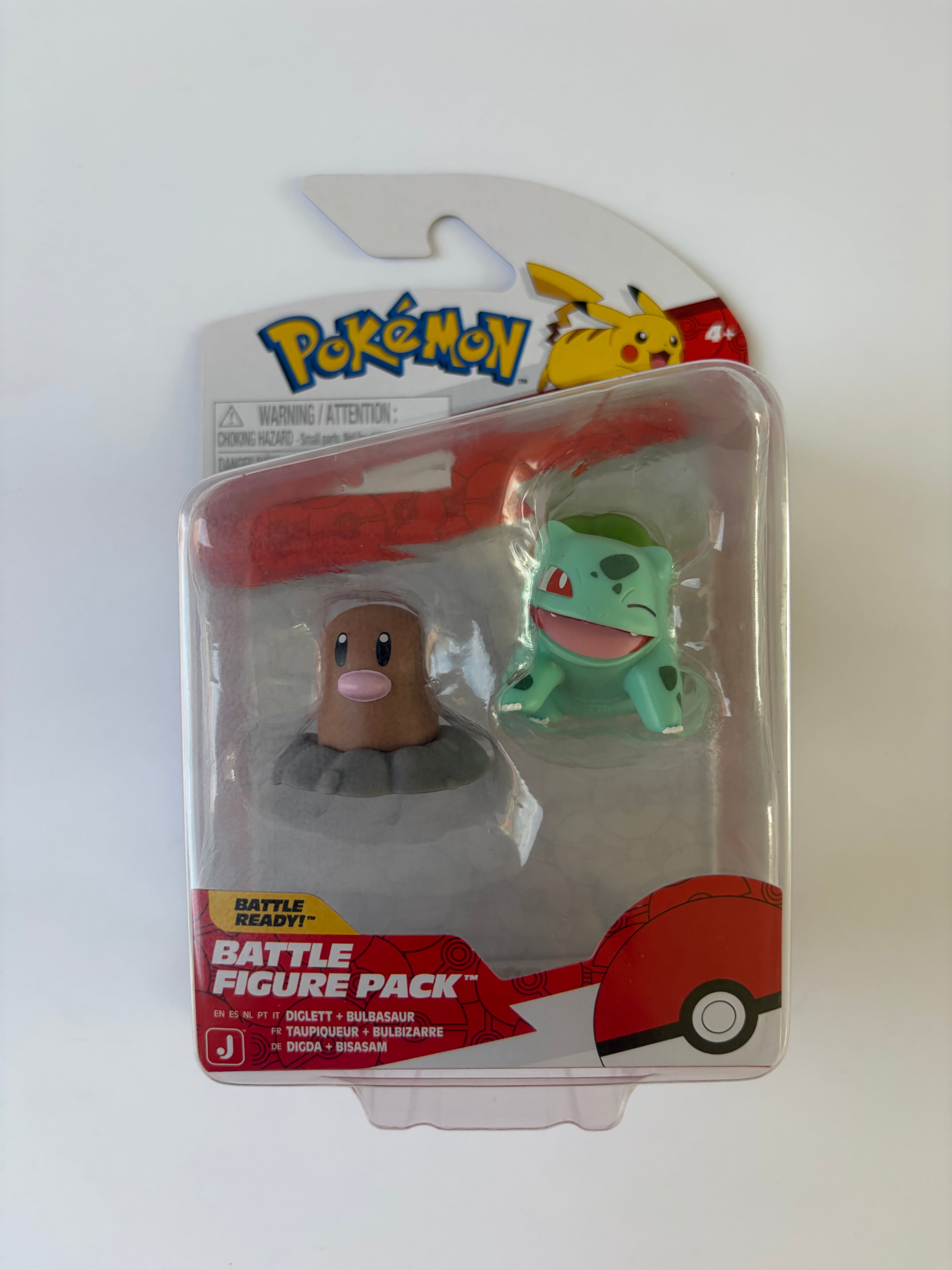 Pokemon Battle Figure Pack Diglett and Bulbasaur