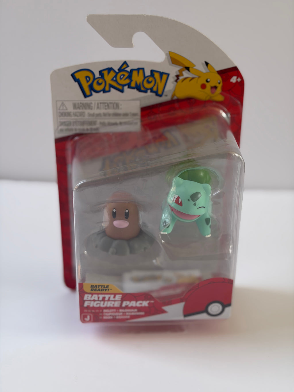 Pokemon Battle Figure Pack Diglett and Bulbasaur