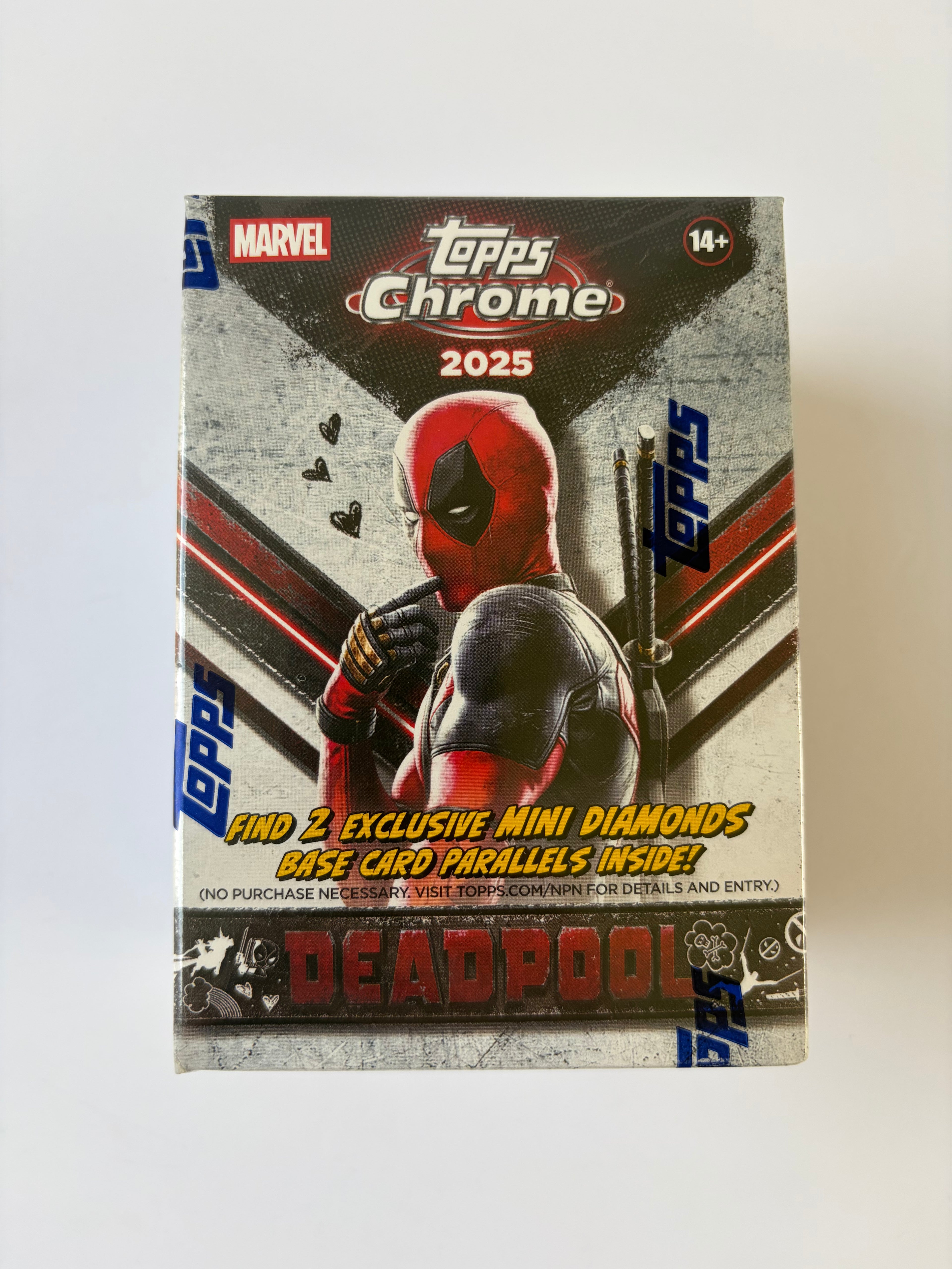 Marvel Topps Chrome 2025 Deadpool Blaster Box