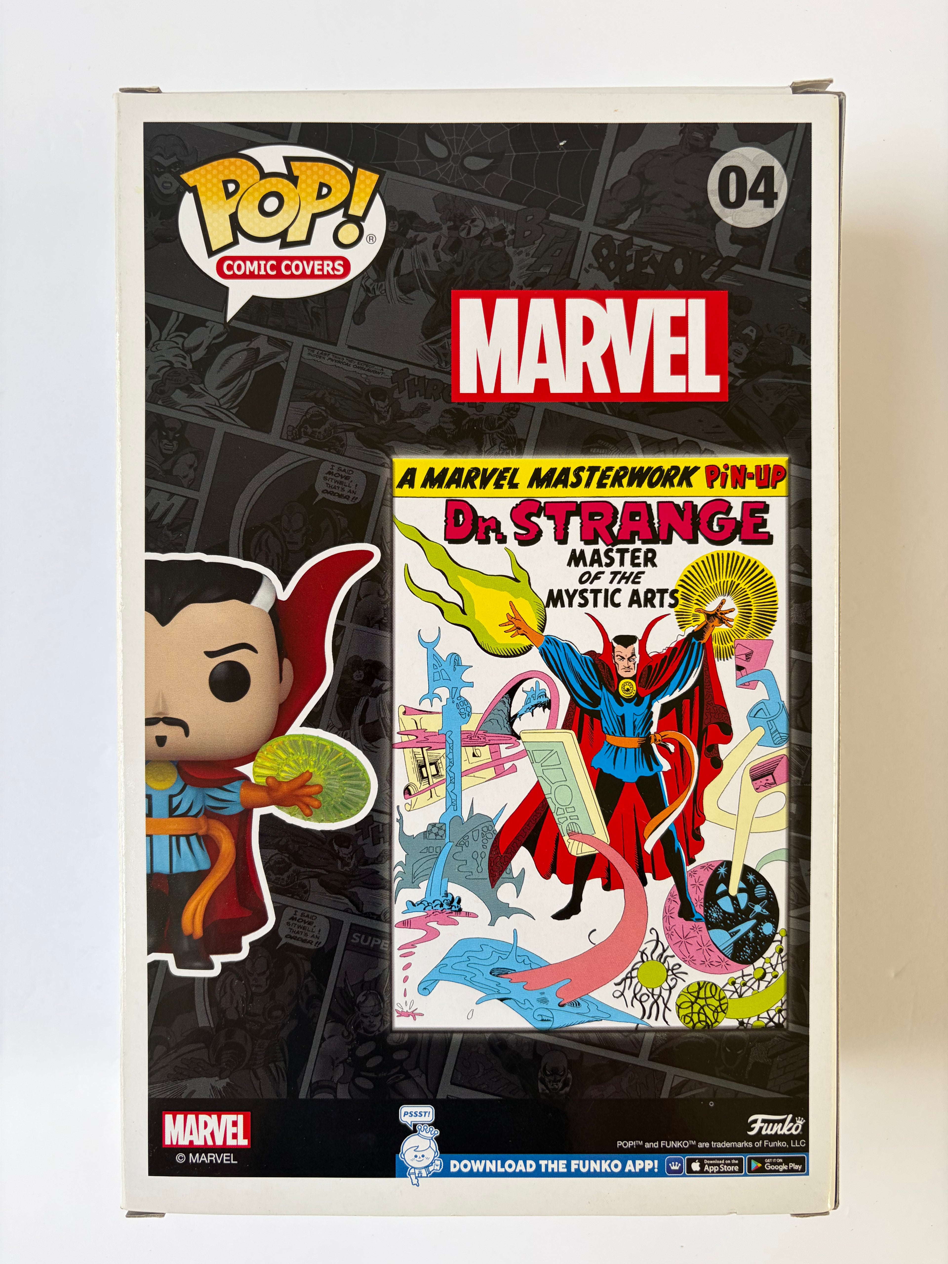 Funko Pop Comic Covers Doctor Strange #04 Marvel Masterwork