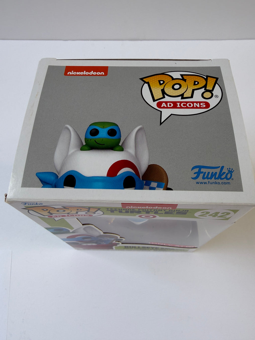 Funko Pop Ad Icons TMNT x Target Bullseye in Ninja Mask with Leo #242