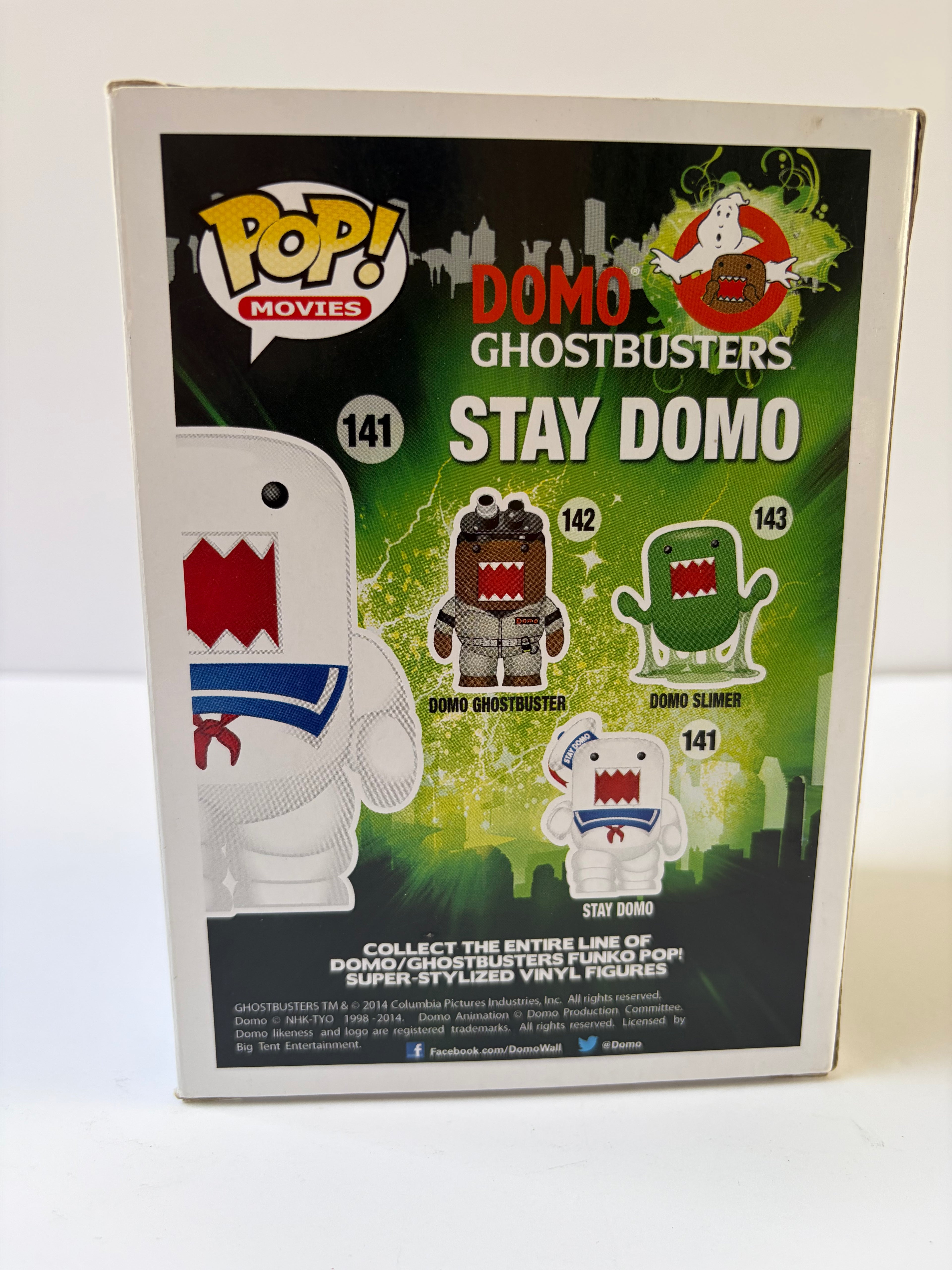 Funko Pop Movies Ghostbusters x Domo Stay Domo #141